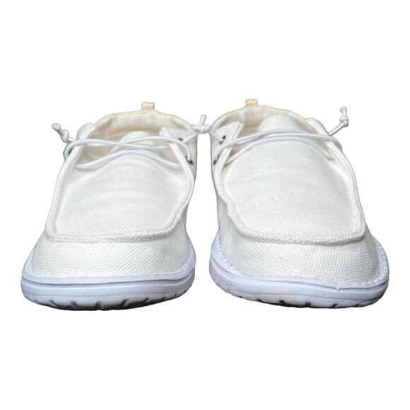 Maurices Sienna Slip Ons White/Tan Size 8 - Picture 3 of 7